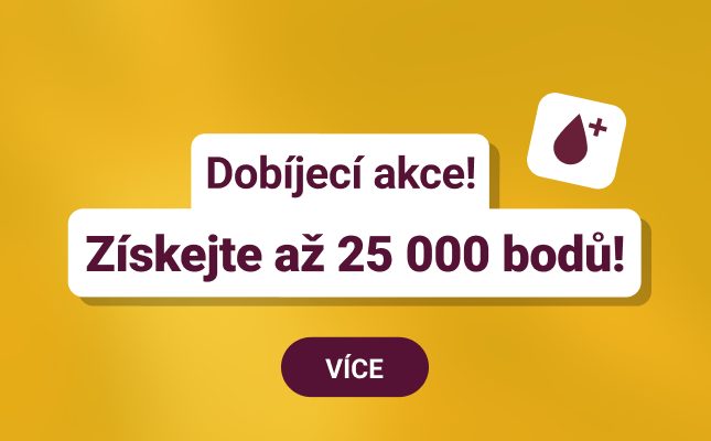 Dobíjecí akce! Získejte až 25 000 bodů!